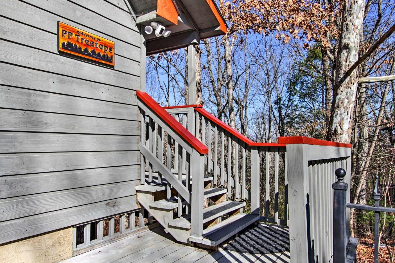 Smoky Mountain Cabin With Deck And Hot Tub! Пиджен Фордж Екстериор снимка